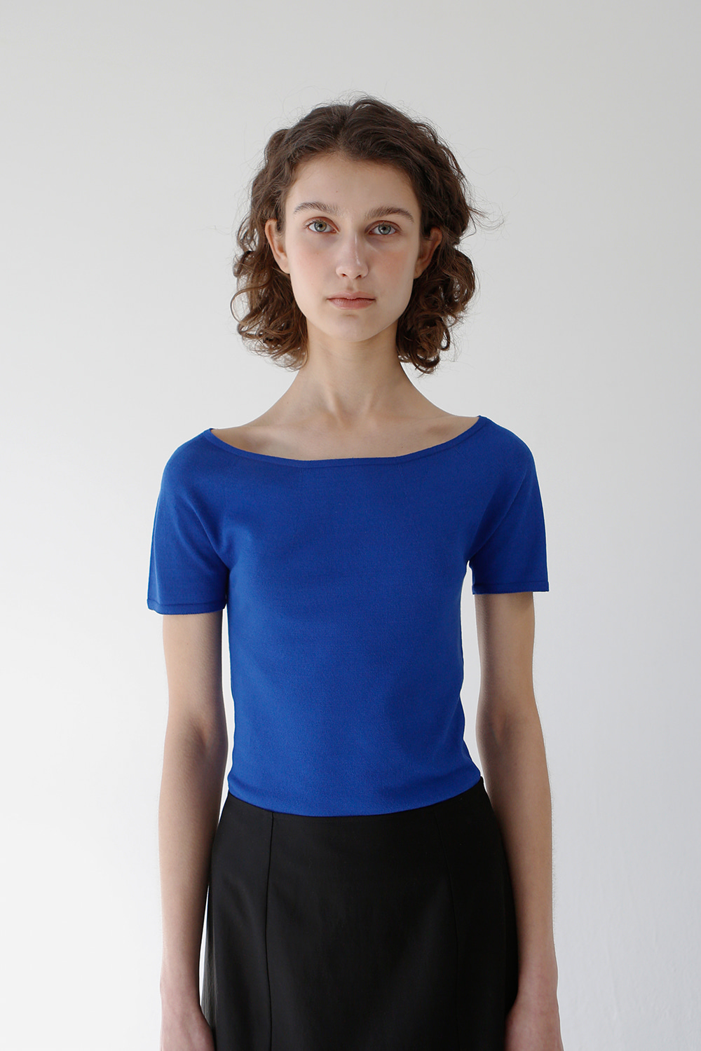 Pina Short-sleeve Wholegarment (blue)